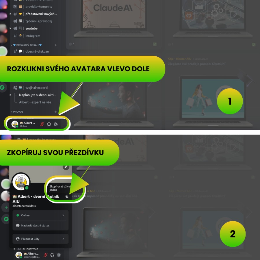 Návod pro desktop